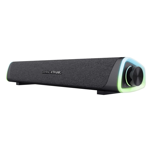 Trust Gaming GXT 620 Axon RGB Soundbar - 12W USB Powered PC Speaker