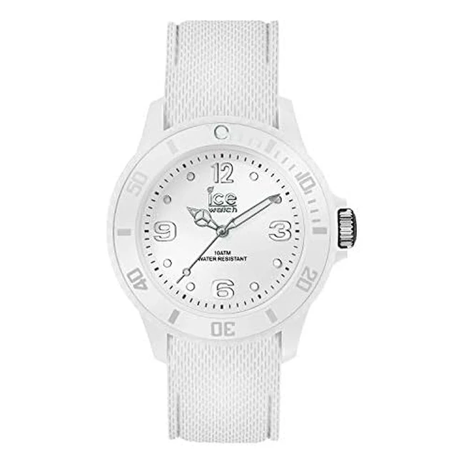 Montre IceWatch Ice Sixty Nine Blanche en Silicone - Taille Moyenne