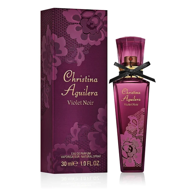 Eau de Parfum Femme Christina Aguilera Violet Noir 30ml - Floral Fruit - Tenue