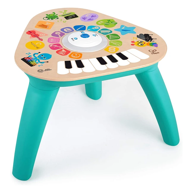 Baby Einstein Hape Clever Composer Tune Table - Magic Touch Electronic Wooden Activity Toy