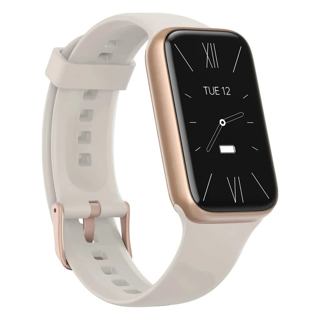 Muzaria Fitness Tracker - Heart Rate, BP, Oxygen Spo2, Sleep Tracking - IP68 Waterproof Smart Watch for Women Men