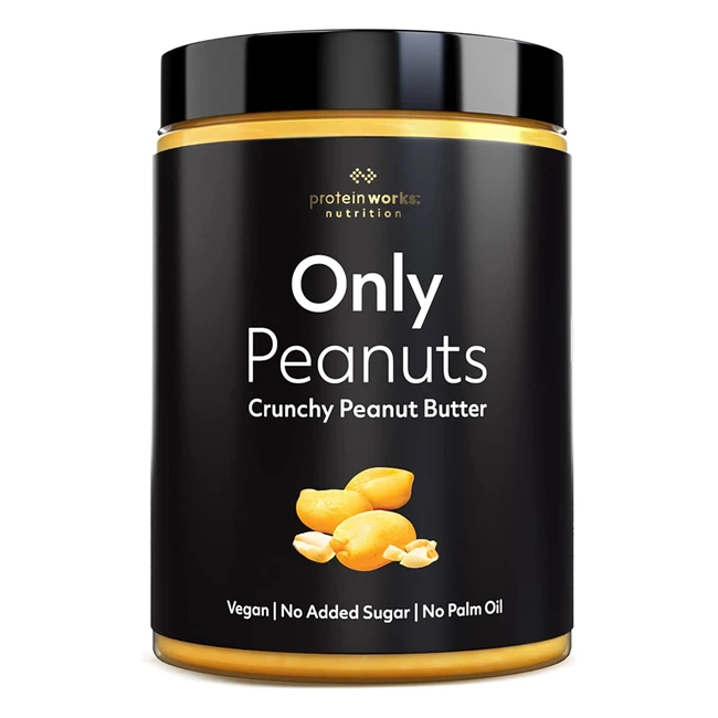 Beurre de cacahuètes croustillant 100% naturel - Protein Works