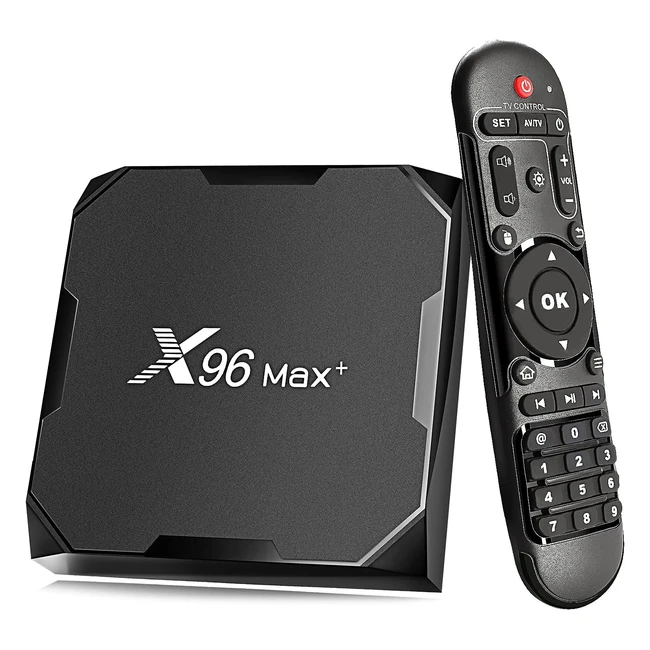 TV Box Android 9.0 Smart TV Box 64GB Amlogic S905X3 Quad Core - Reproduce en 8K y 3D - WiFi 2.4G/5G - HDMI 3.0 - Control Remoto
