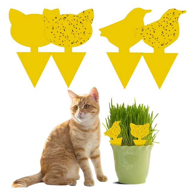 Fullsexy 60er Pack Fliegenfalle mit Tiermotiven für Balkon, Garten und Innenräume