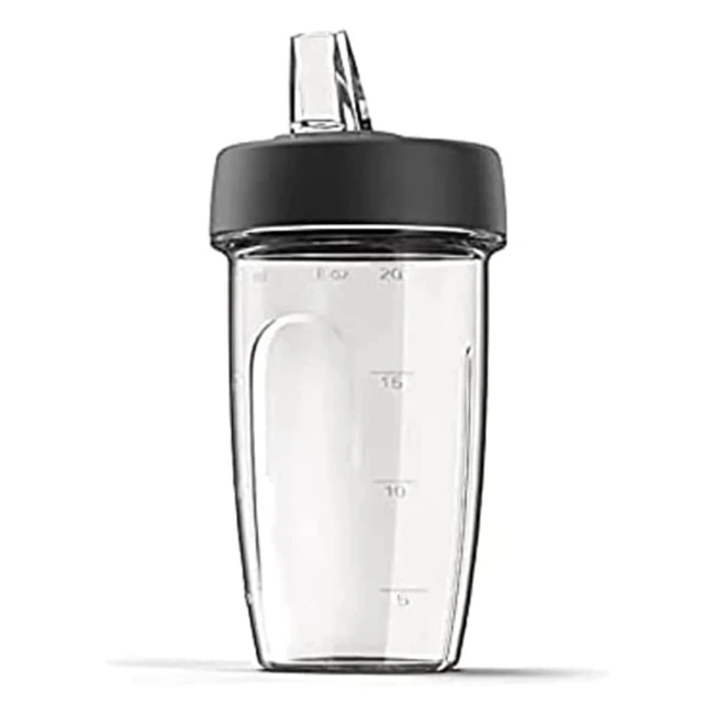 Kenwood KAH740PL - Accessorio Frullatore SmoothieToGo Blend Xtract per Impastatrici Planetarie - Bicchieri da 0.6L e Lame in Acciaio Inox
