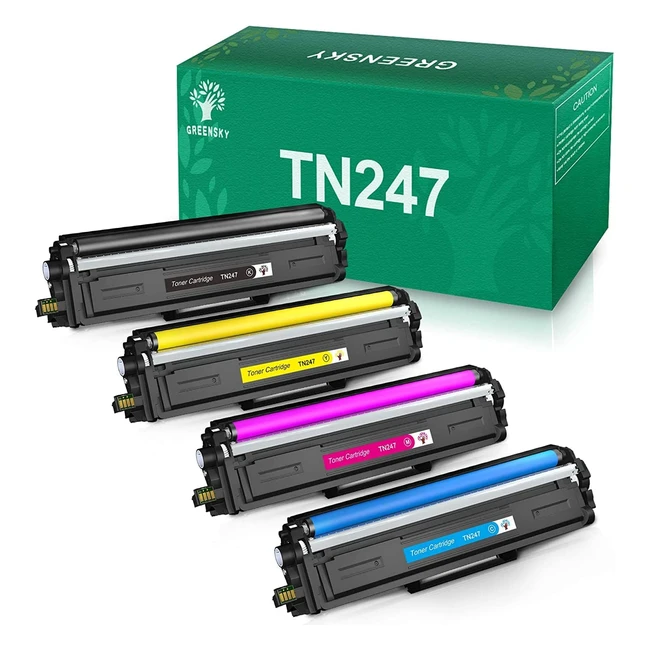 Greensky Toner TN247 TN243 fr Brother HLL3210CW HLL3230CDW HLL3270CDW MFCL3