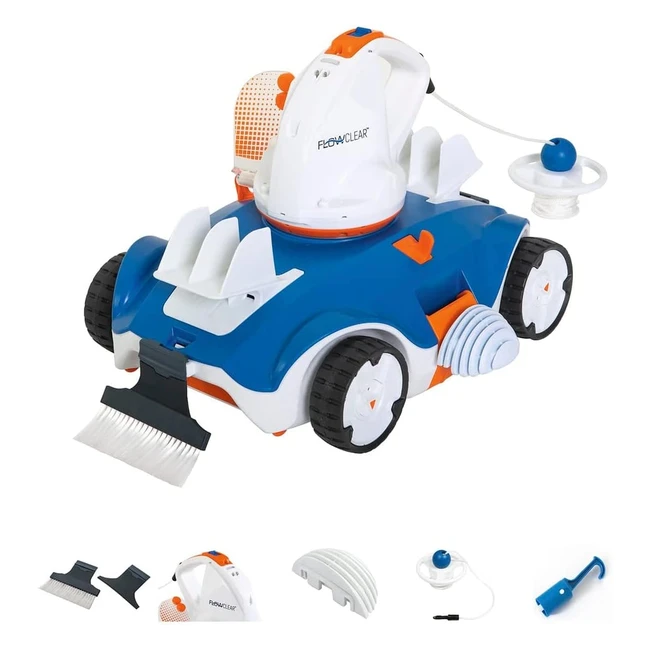 Robot Limpiafondos Automático para Piscinas | Marca | Ref. Número | Limpieza sin Esfuerzo