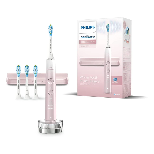Philips Sonicare DiamondClean 9000 Series Electric Toothbrush - Pink Model HX99