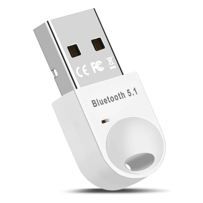 Dongle Bluetooth 51 USB pour PC - Compatible avec casque souris manette clav