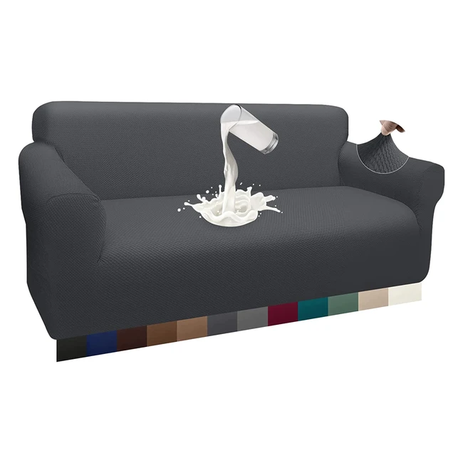 Copridivano Impermeabile Spesso Granbest - Protezione Divano Elastica Lavabile - Grigio