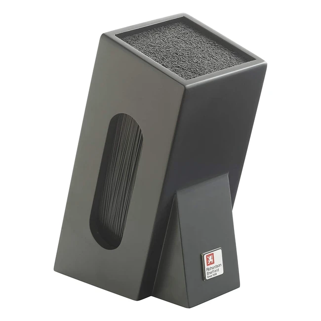 Blocco Coltelli Richardson Sheffield R164HSRC58846 Nero - Contiene Fino a 6 Coltelli