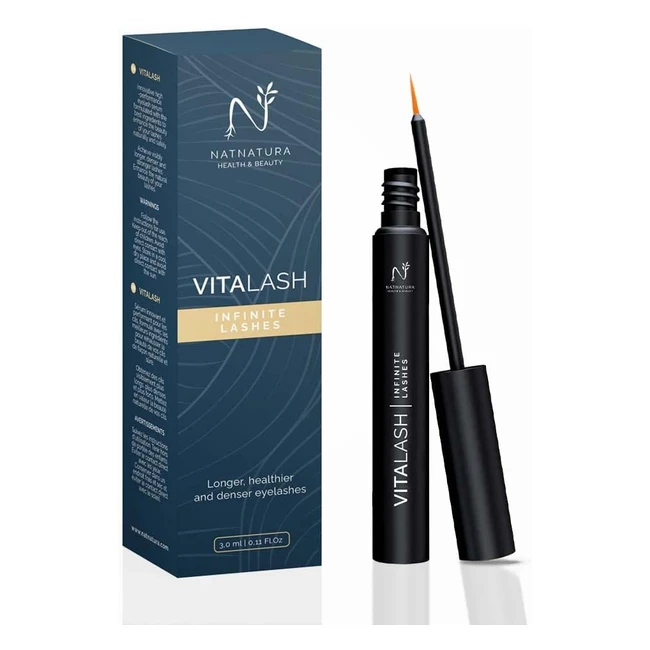 Serum Vitalash para Crecimiento de Pestañas y Cejas con Aceite de Ricino | Resultados Visibles en 14 Días