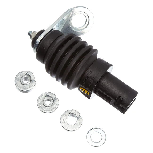 Enganche de Remolque Weber 61003900 para Bicicleta - Negro | Accesorio de Aventura