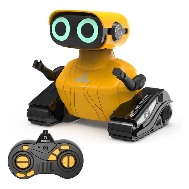 Gilobaby RC Robot Toys - Walking Dancing LED Eyes - Age 6 - Boy Girl Gifts