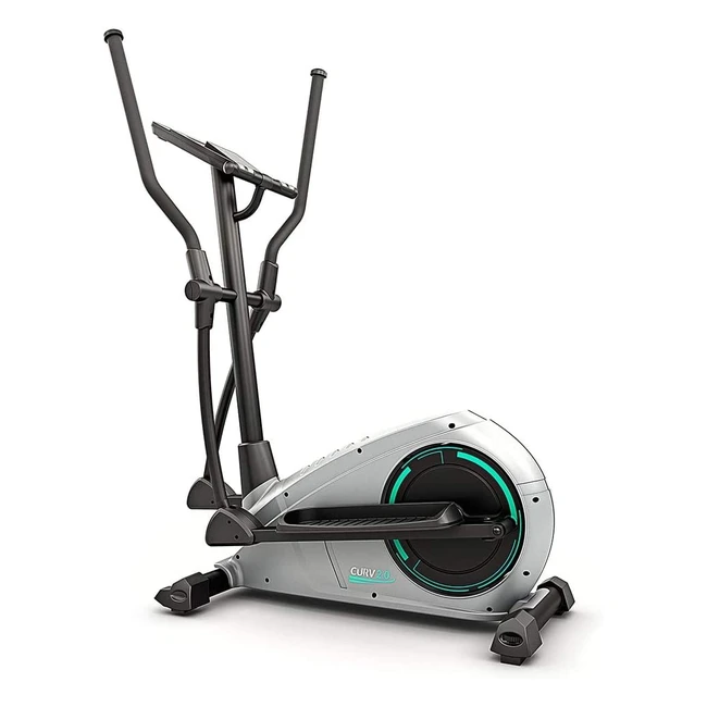 Bluefin Fitness Curv 20 Ellipsentrainer - Heimtrainer mit LCD-Display, Bluetooth und Smartphone-App