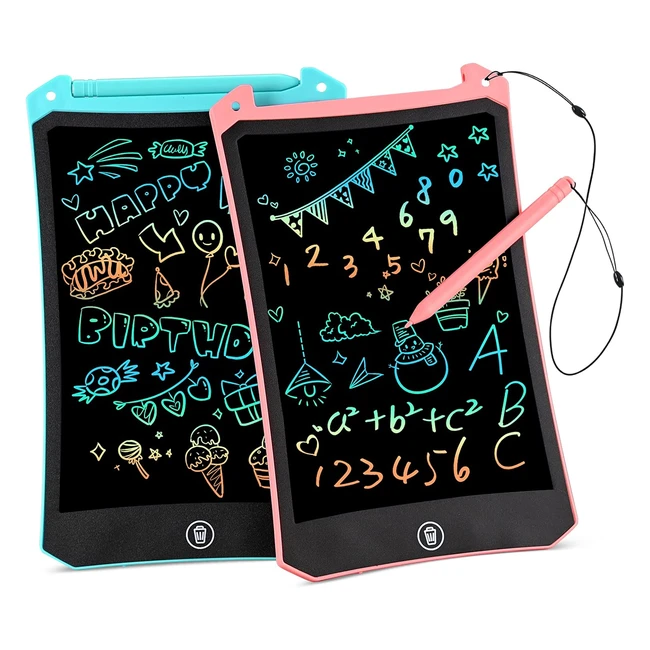 Kids LCD Drawing Tablet - Erasable Scribble Pad with Lock Function - Educational Travel Toys