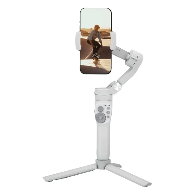 Stabilisateur smartphone Feiyu Vimble 3 SE - 3 axes, léger et pliable, pour iPhone et Android - Parfait pour les voyages et les vidéos de haute qualité