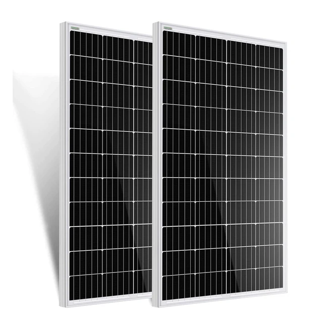 ECO-WORTHY 240W Solarpanel - Hocheffizientes monokristallines Modul für Wohnmobile