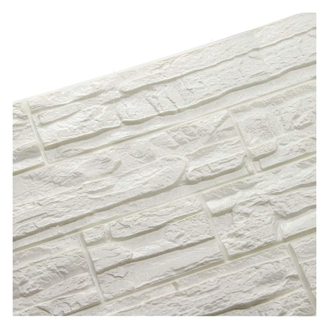 Papel Pintado 3D de Ladrillo Blanco - Rayvelocity Wanweitong - DIY - Decoracin