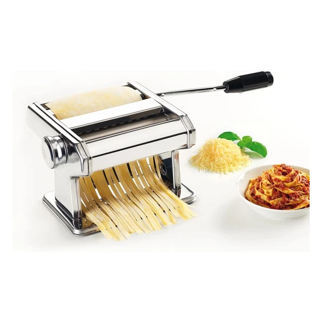 Machine  ptes Metaltex 3 en 1 - Lasagne Tagliolini Fettucine - Acier Inoxy