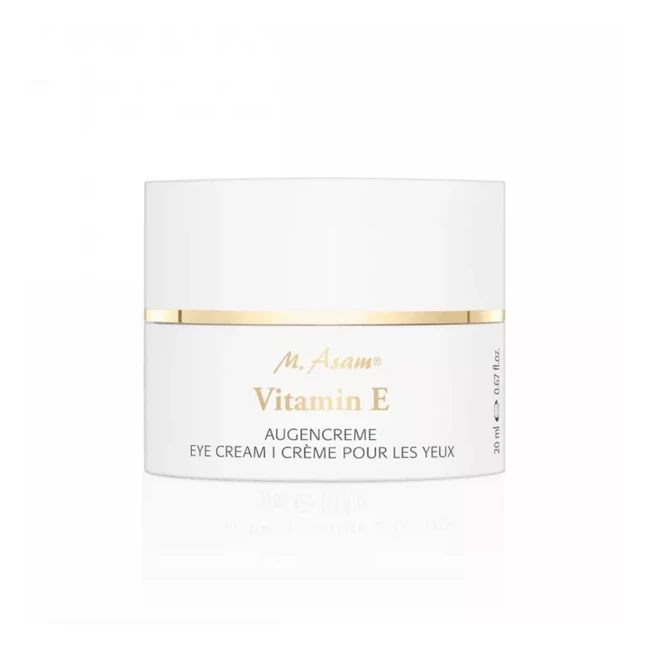 M. Asam Vitamin E Augencreme 20 ml - Glättet & hellt die Augenpartie auf