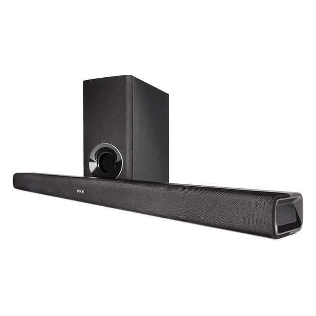 Denon DHTS316 Altavoz Soundbar Negro Inalámbrico y Alámbrico - Barra de Sonido DTS/Dolby Digital Inalámbrico y Alámbrico - 900mm, 03W - Potente y Dinámico