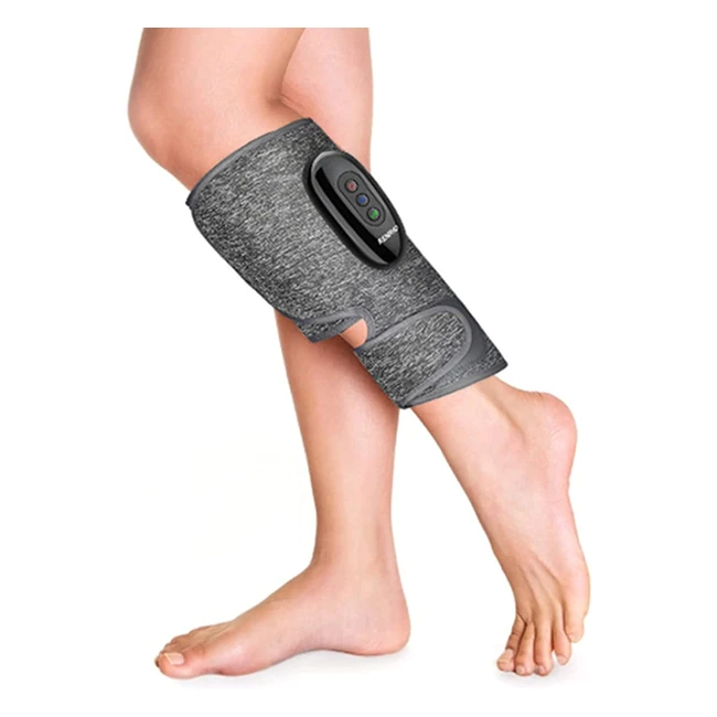 Renpho Cordless Leg Massager - Wireless Calf & Ankle Wraps with 3 Modes & 3 Intensities