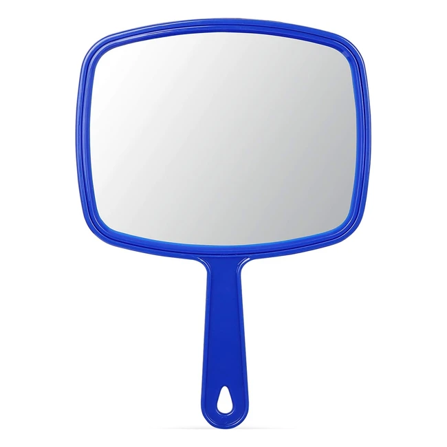 Omiro Hand Mirror Union Jack Blue - Compact  Lightweight with Superior Reflecti