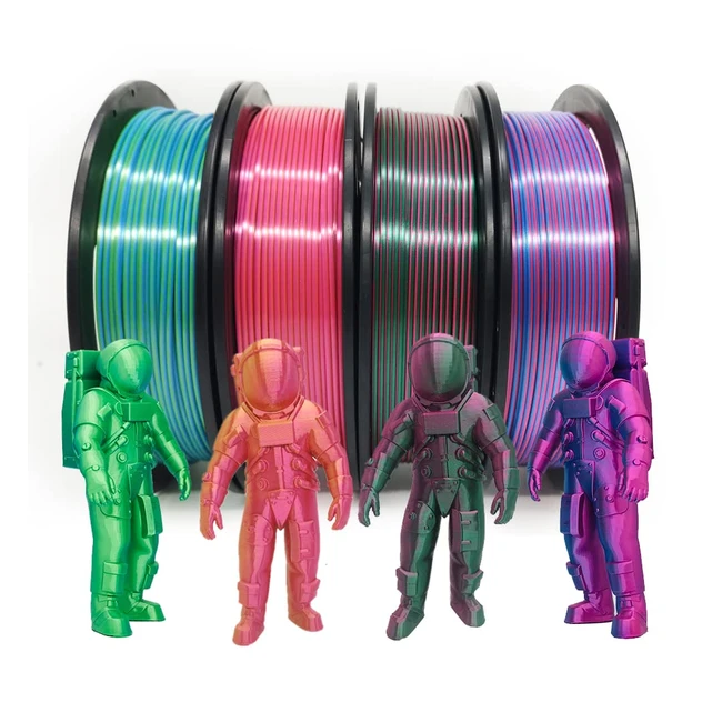 Yousu Silk PLA Dual Color Filament 1kg 175mm - Smooth  Shiny Prints