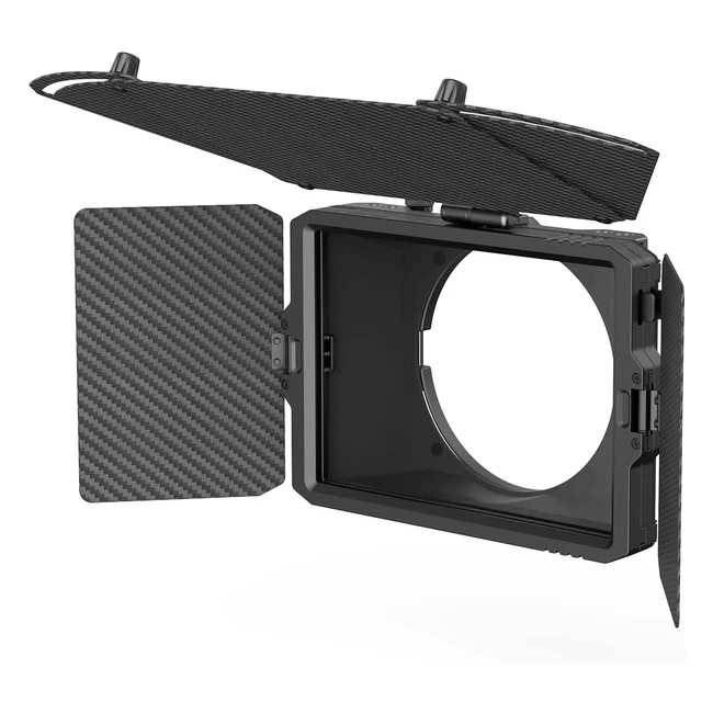 Kleinrig Mini Matte Box Pro fr DSLR-Kameras mit 4 x 565-Zoll-Filtereinstzen