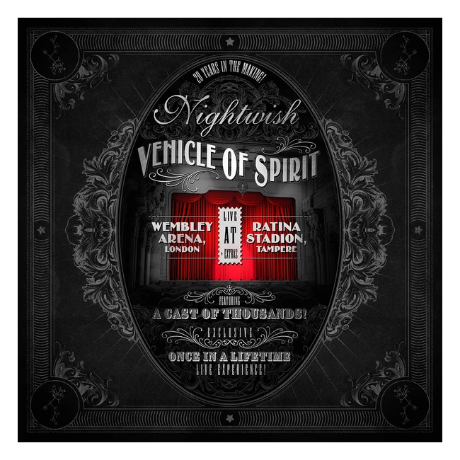 DVD Nightwish Vehicle of Spirit - Concierto en Vivo
