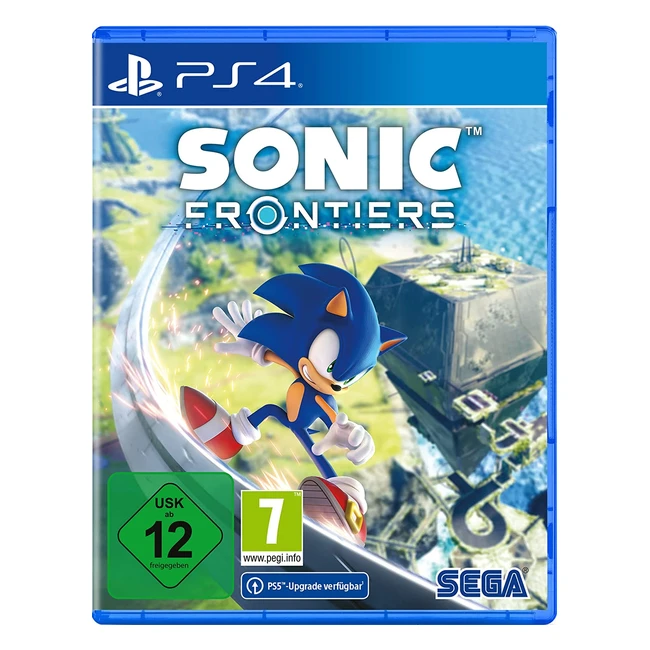 Sonic Frontiers Day One Edition für PlayStation 4 - Neuartiger Plattformer mit offenen Zonen