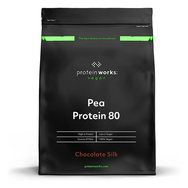 Protein Works PowPeacho500g - 100 Natrliches Premium Protein 24g Protein pro