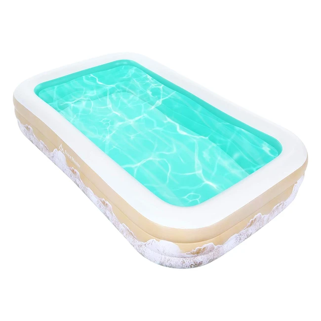 Piscina Gonfiabile Brace Master Rettangolare 305cm x 182cm x 56cm - Alta Qualità e Sicurezza