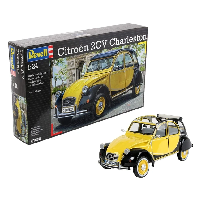 Revell Citroen 2CV Charleston 1:24 Scale Model Kit - Unbuilt & Unpainted