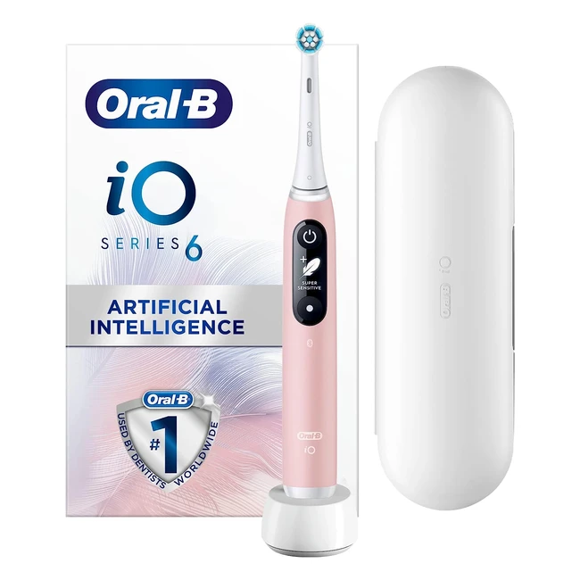 OralB IO6 Electric Toothbrush with IO Technology - 5 Modes Ultrasensitive Editi