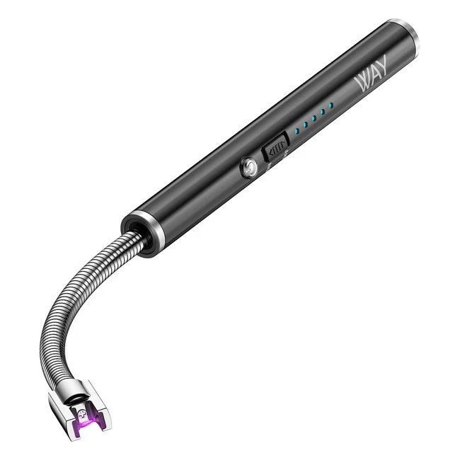 Bougie électrique USB rechargeable coupe-vent VVAY - Technologie d'arc à plasma