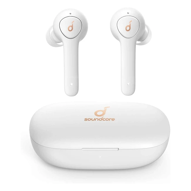 Soundcore Life P2 Bluetooth-Kopfhörer – Wireless Earbuds mit CVC 8.0 Geräuschisolierung, kristallklarem Klangprofil, 40 Std. Akku und IPX7 Wasserschutz – Aufladen mit USB-C für Arbeit und Unterwegs