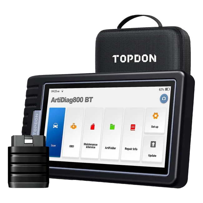 Topdon Artidiag800BT - All System Diagnostic Device for Vehicles with 28 Service