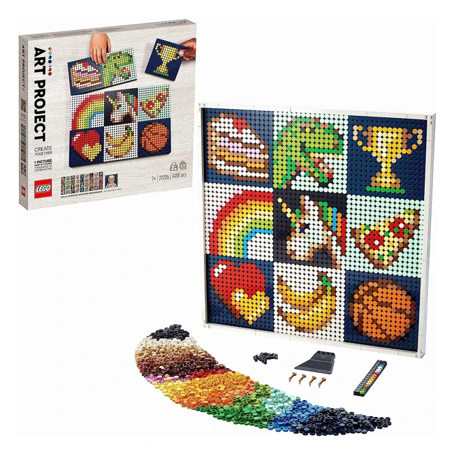 Lego 21226: Kreatives Wanddekorations-Set für Erwachsene und Kinder mit über 4000 Teilen
