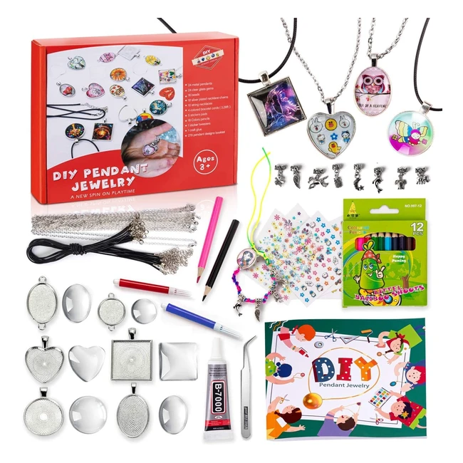 Kit Manualidades para Niños Creativo - Collares y Pulseras - EFO SHM - Ref. 12345