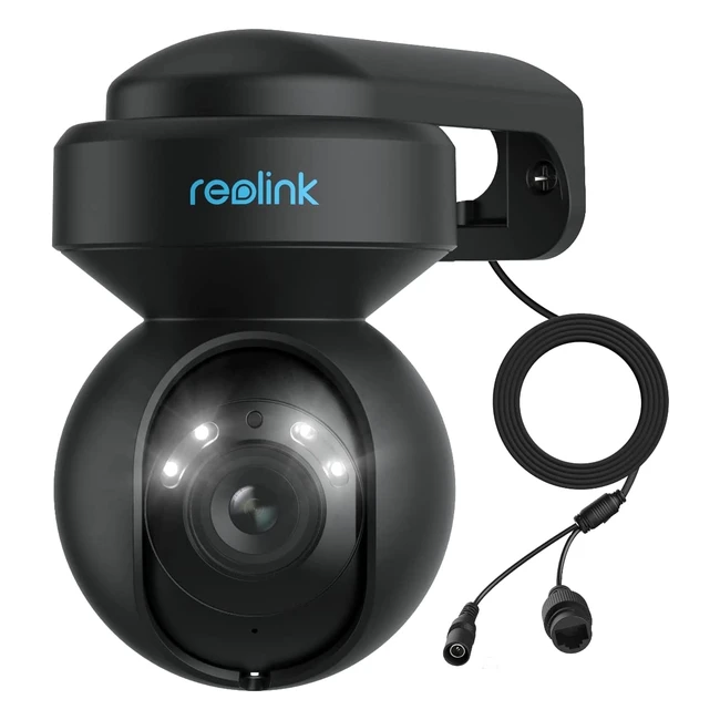Reolink E1 Outdoor PTZ Überwachungskamera mit 5MP, 3x optischem Zoom und vollfarbiger Nachtsicht