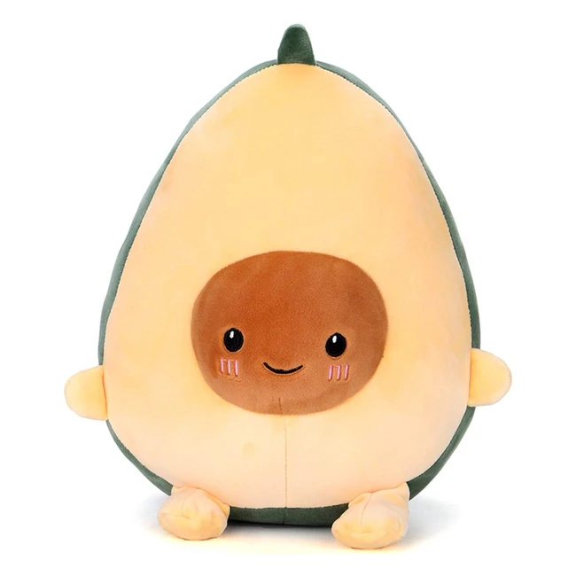 Peluche de aguacate Snowolf - Suave almohada de fruta en forma de muñeco de peluche 30cm - #RegaloPerfecto