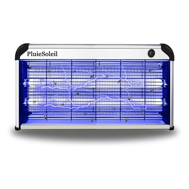 Lampe Anti-Moustique UV 30W - Tueur de Moustiques Intérieur Électrique Ultraviolet - Non Toxique et Inoffensif - Convient pour Chambre, Cuisine, Restaurant, Ferme