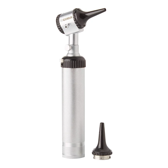 Gima Parker Otoskop Schwarz 1 - Professionelles Instrument fr Nasen- und Ohren