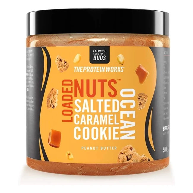 Protein Works Loaded Nuts - Salted Caramel Cookie Ocean - 500g