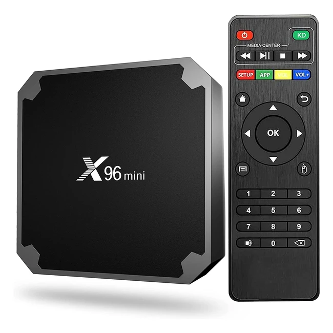 Boitier TV X96 Mini Android 11 4K avec Amlogic S905W2 Quadcore, 1G/8GB, WiFi - Lecteur Multimédia de diffusion en continu