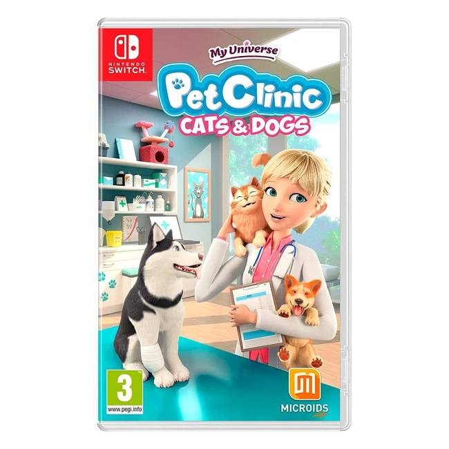 Clinica Veterinaria Nintendo Switch - Cuida a tus mascotas con My Universe Pet C