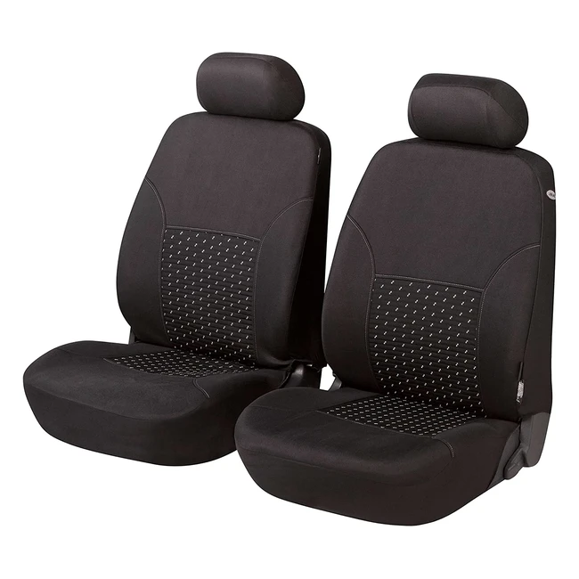 Walser Dotspot 11938 Autositzbezug Set mit 2x 2-teiligen Vordersitzbezgen und 