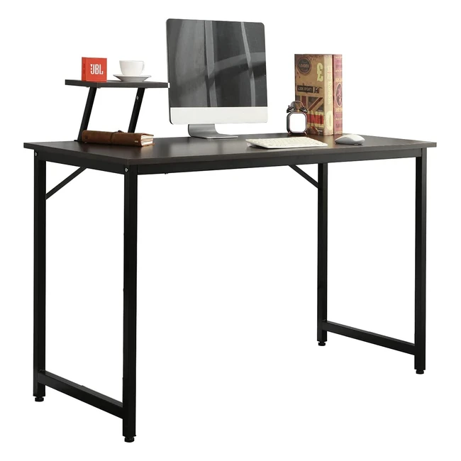 Mesa de Ordenador Compacta Soges 100x50cm - Resistente y Duradera para Oficina o Hogar